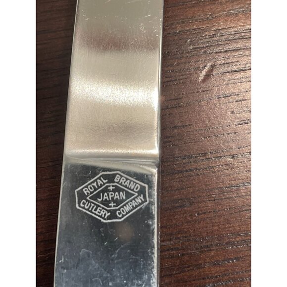 Vtg Royal Brand Cutlery Co. "Masterpiece" Knives with Bakelite Handles - Japan ( - Picture 3 of 4